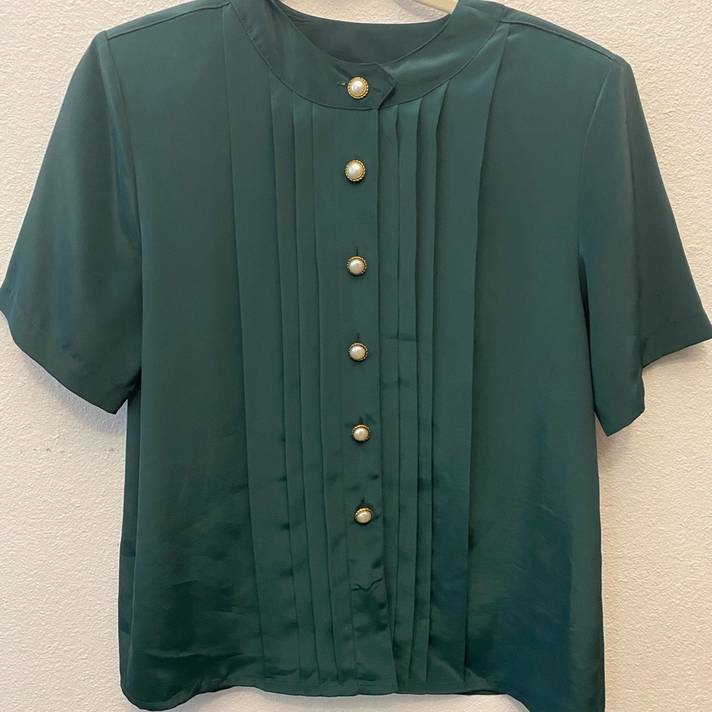 Vintage Worthington Pearl Button Blouse